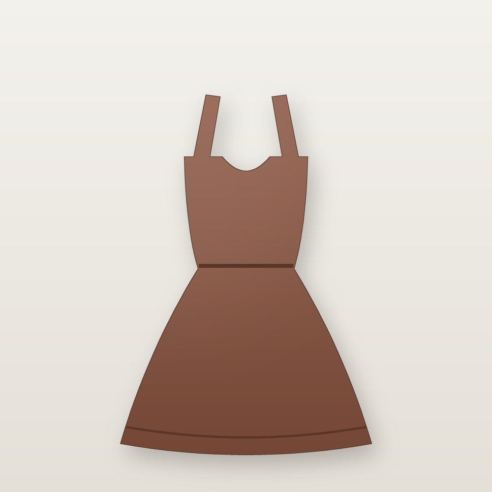 Vestido 100 % seda · corte A