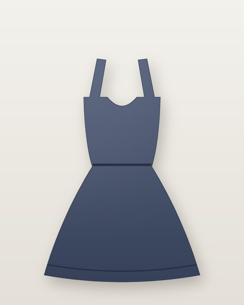 Vestido con capucha 210