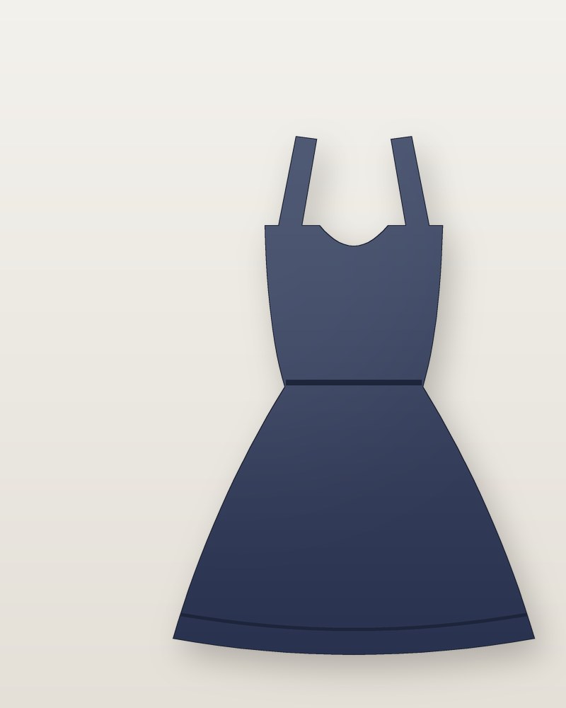 Vestido con capucha 282